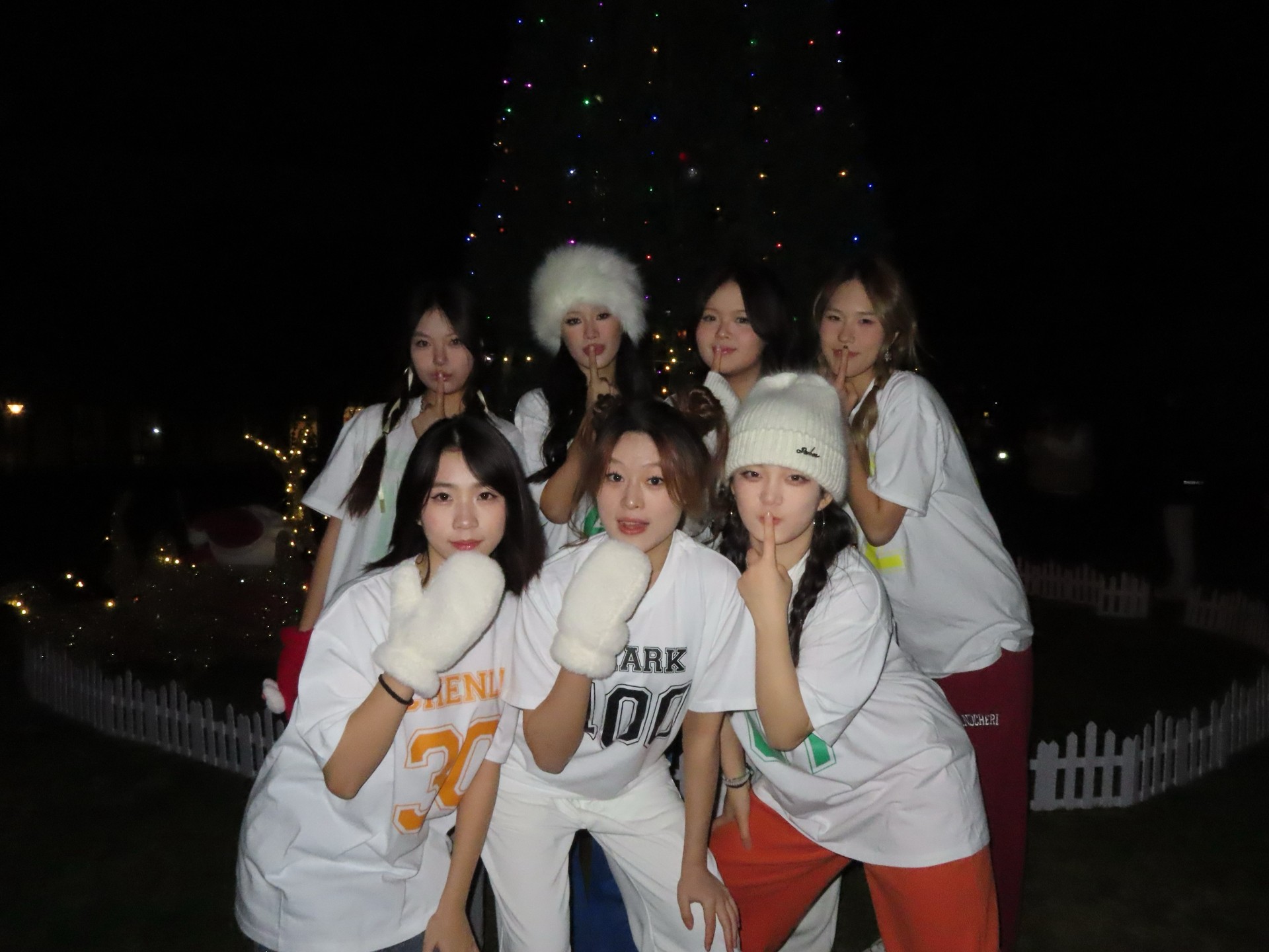 Dance group together
