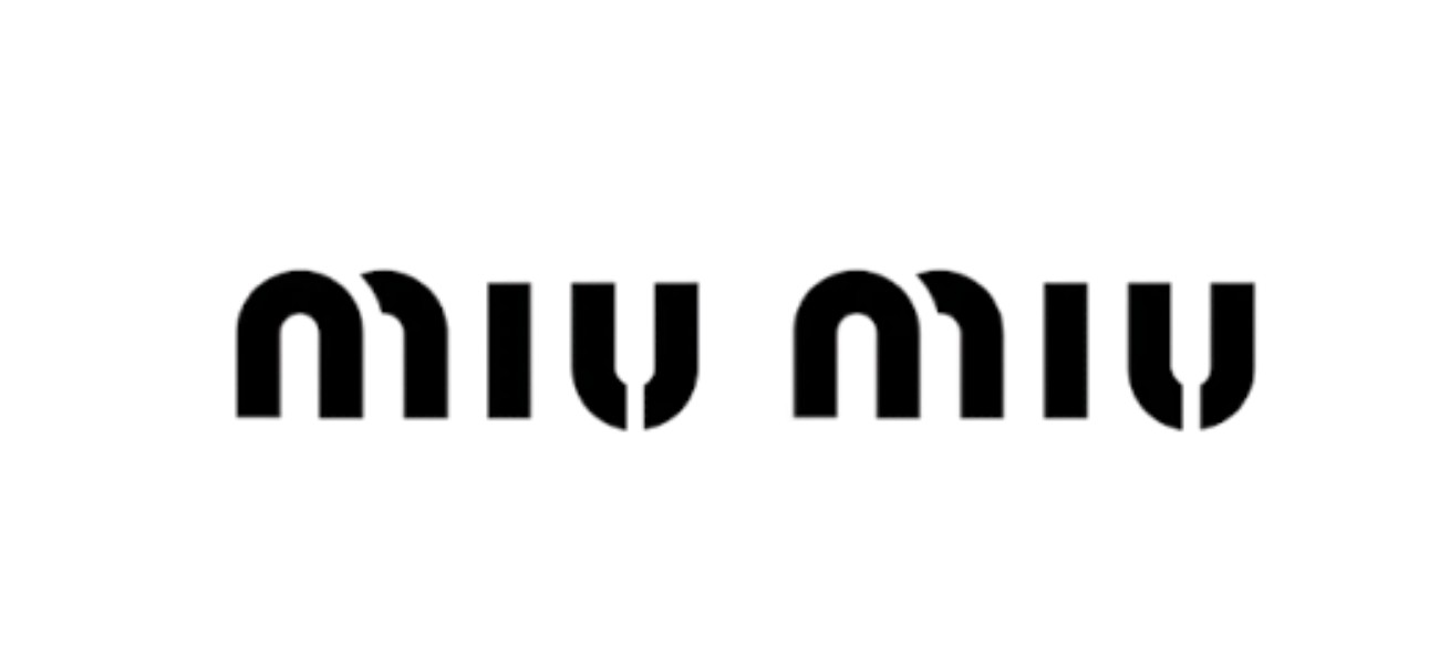 Miu Miu logo used as a competitor research reference