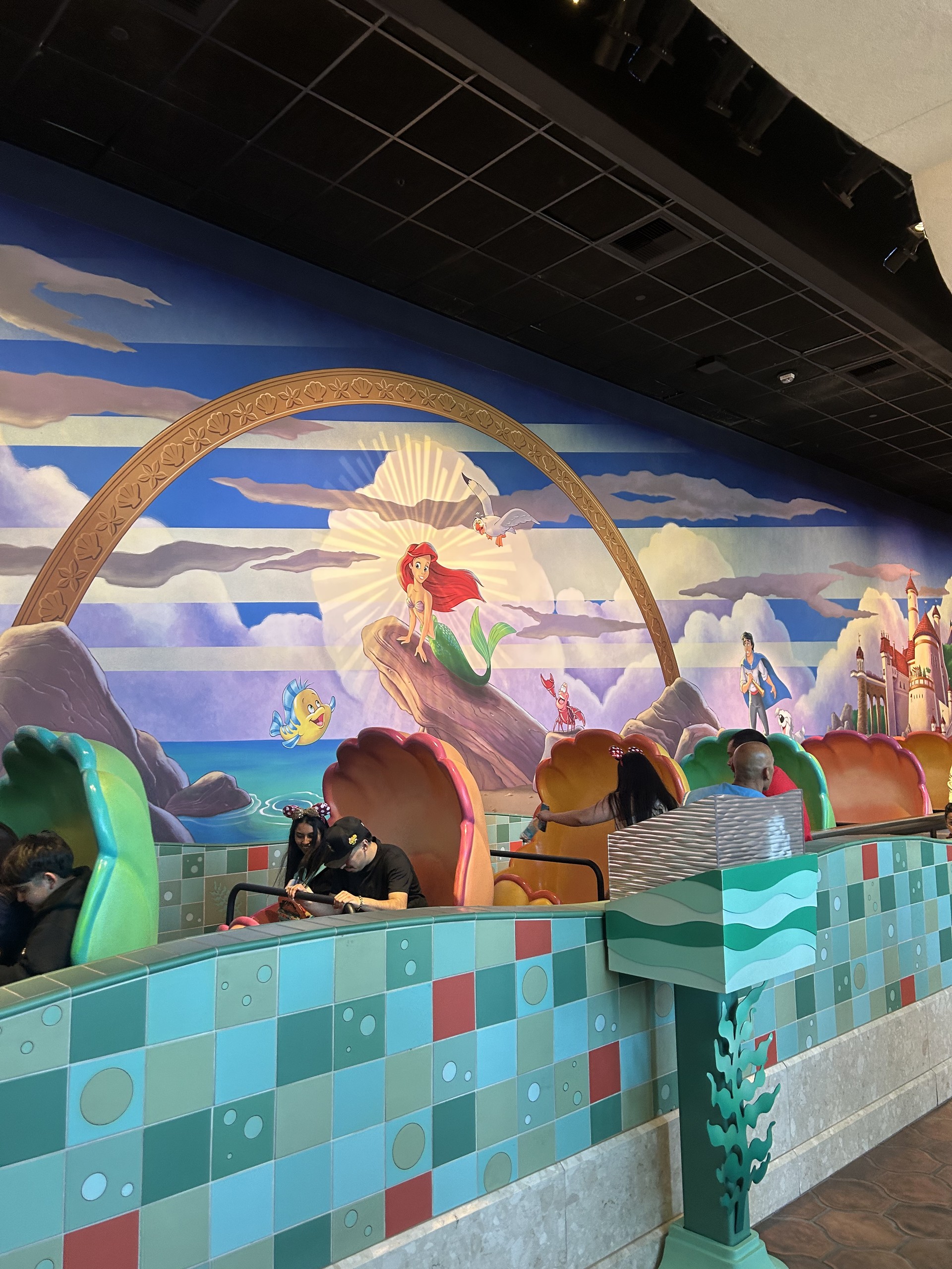 The Little Mermaid attraction field trip
