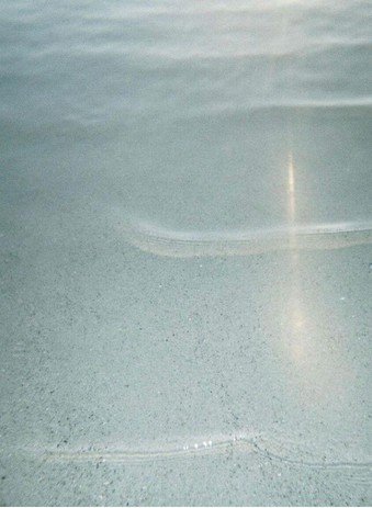 Pale blue glass and light research reference