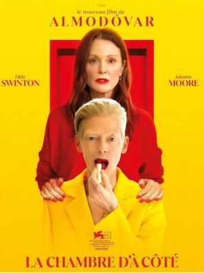The Room Next Door poster used as a PinkMoire inspiration reference